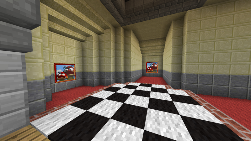 Illustration for article titled Explore Peach's Castle in Minecraft